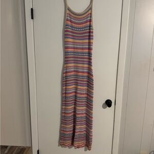 Z Supply Colorful Knit Maxi Dress